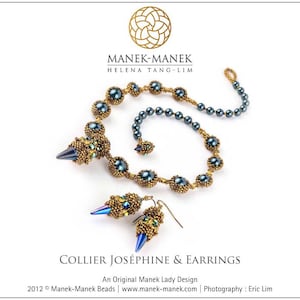eTUTORIAL Collier Josephine And Earrings