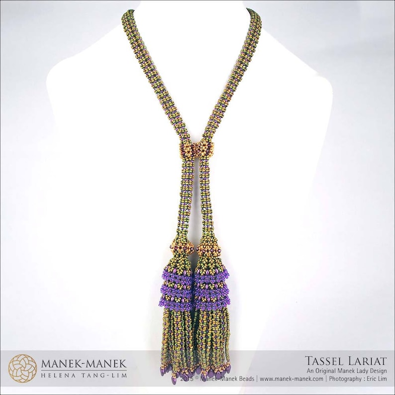 eTUTORIAL Tassel Lariat image 3