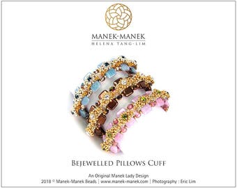 eTUTORIAL Bejewelled Pillows Cuff