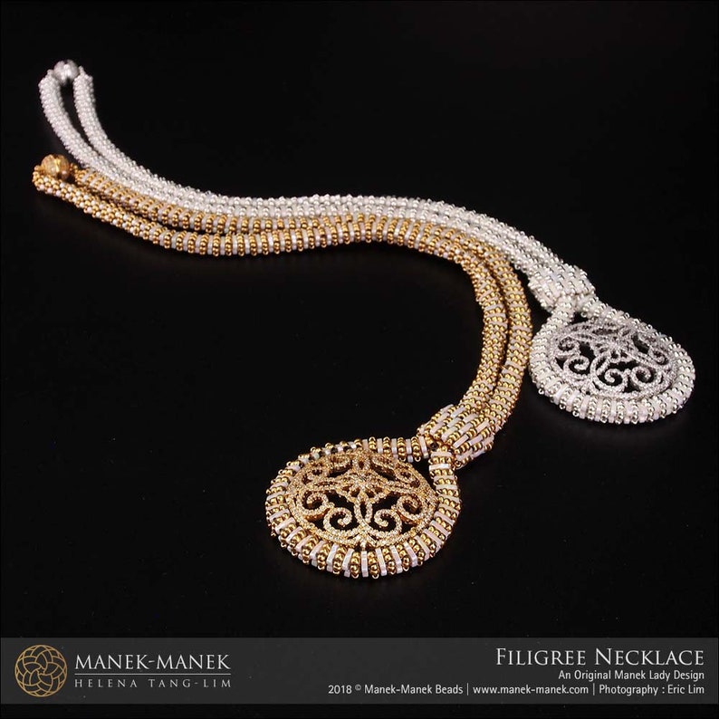 eTUTORIAL Filigree Necklace image 2