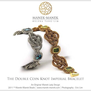eTUTORIAL The Double Coin Knot Imperial Bracelet