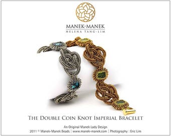 eTUTORIAL The Double Coin Knot Imperial Bracelet