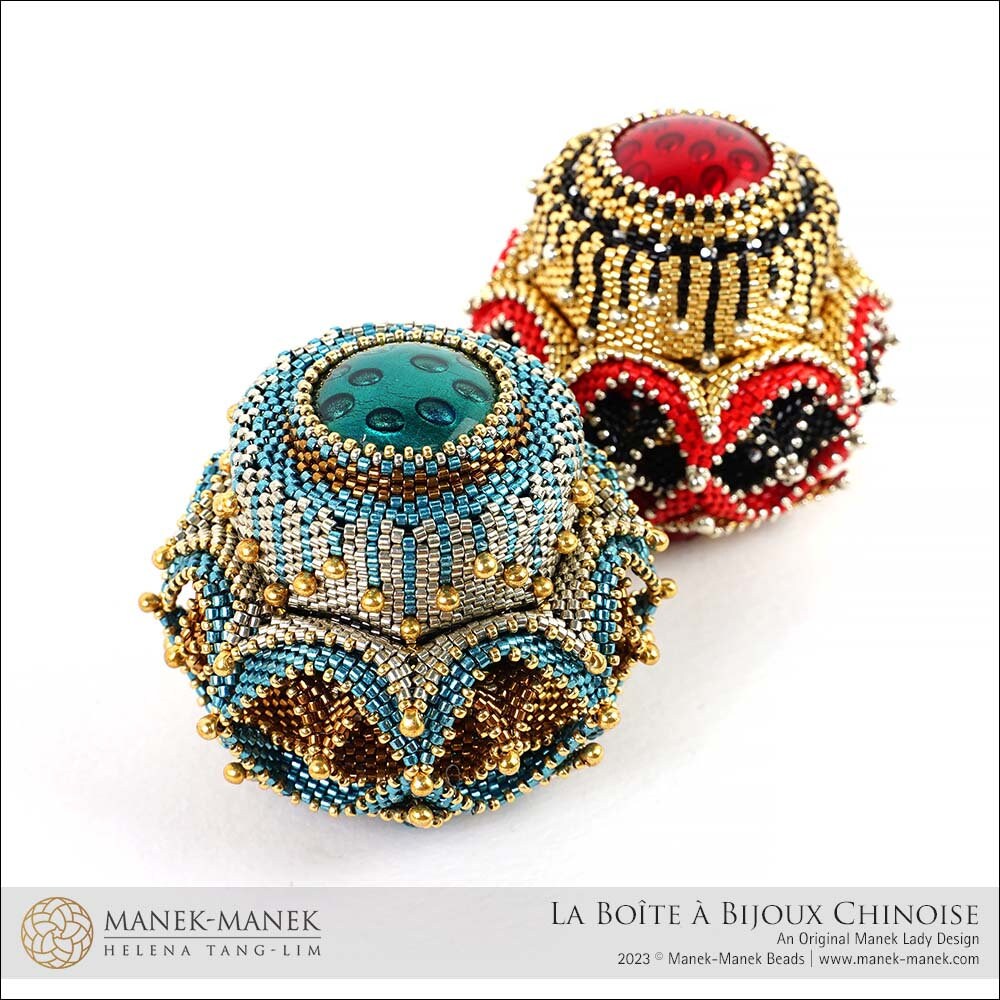 Petite Boîte à Bijoux Chinoise Vintage De Couleur Verte