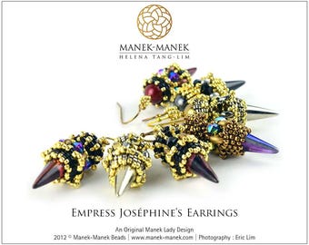 eTUTORIAL Empress Josephine's Earrings