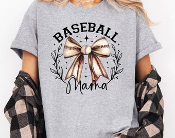 Vintage Retro Coquette Baseball Mom Shirt, Cute Baseball Tee, Fun Baseball Mom Shirt, Sports Mom, Best Seller Mom Shirt, Baseball Gift Idea