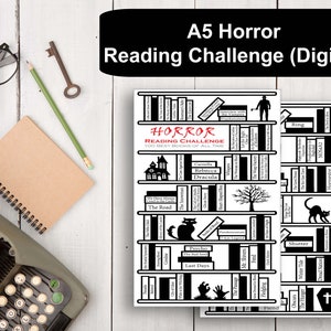 A5 - Horror Reading Challenge - Digital