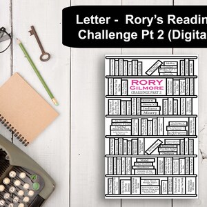Letter - Rory's Reading Challenge Pt 2 - 8,5 x 11 Größe (Digital)