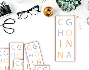 Chingona Vinyl Sticker | Latina Empowerment Decal | Badass Latina Sticker | Minimalist Feminist Sticker for Laptop, Water Bottle, or Planner