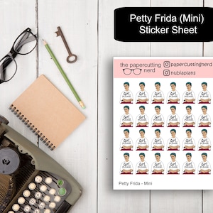 LS-001| Petty Frida (mini) Sticker Sheet
