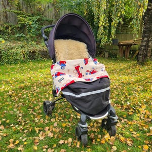 Fleece-gefütterte Baby-Überwurf Überwurf - warmer, wasserdichter und mit Fleece gefütterter Baby-Überwurf | Cab-on Wetterschutz für Kinderwagen