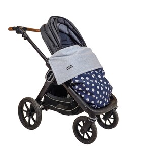 Fleece-gefütterte Baby-Überwurf Überwurf - warmer, wasserdichter und mit Fleece gefütterter Baby-Überwurf | Cab-on Wetterschutz für Kinderwagen