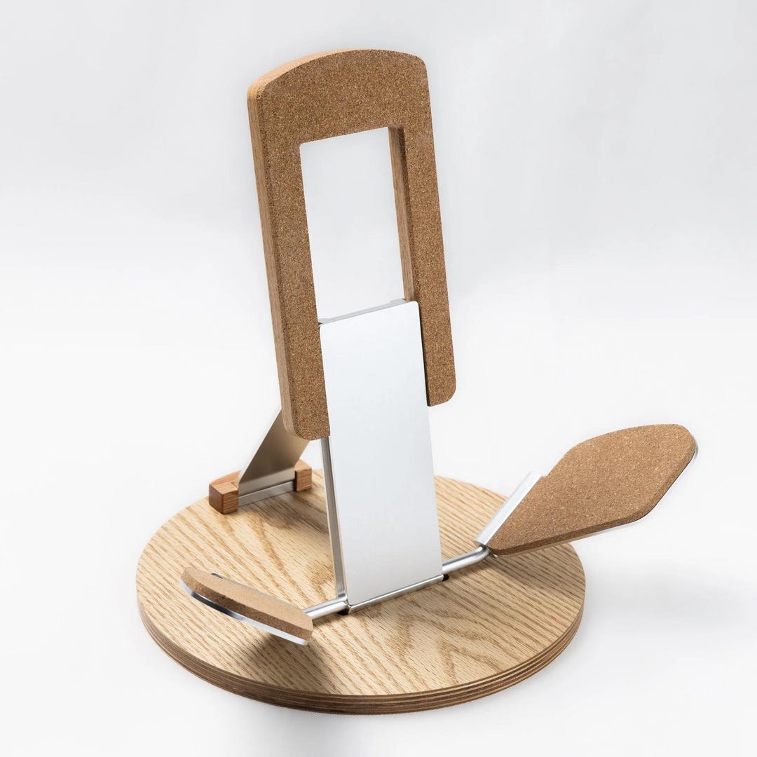 Musical Instrument Stand Oak Wood | Floor Stand for Guitars, Ukes ...