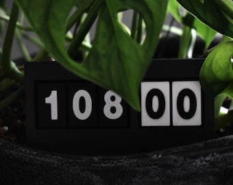 LOST Countdown Magnet 108 | Hatch Countdown Timer | 3D Fridge Magnets | LOST | TV Show