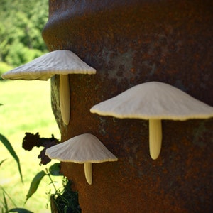 Mushroom Magnets | Tall Cap Mushrooms | 3D Fridge Magnets | Cottage Core | Many Colors | Fungi