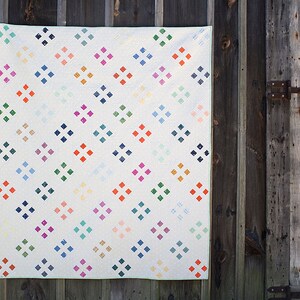 Modern Quilt Pattern Four Square PDF image 3