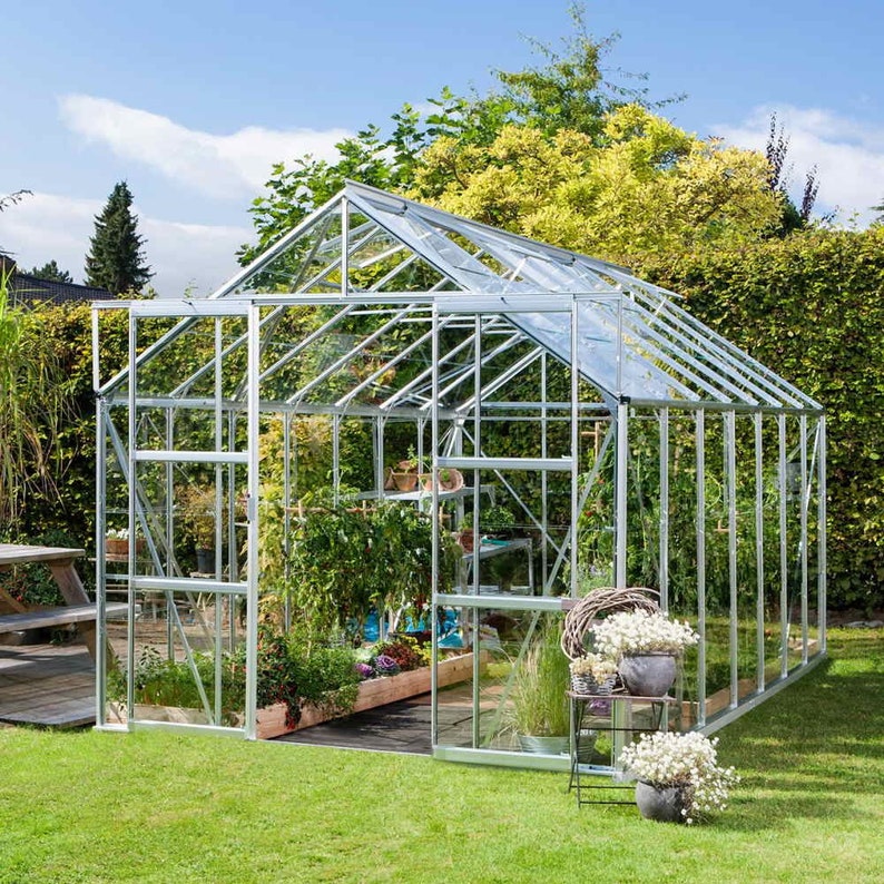 PDF Download, DIY Greenhouse Plan, Medium Sized DIY Greenhouse Plan