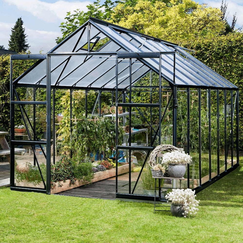 PDF Download, DIY Greenhouse Plan, Medium Sized DIY Greenhouse Plan