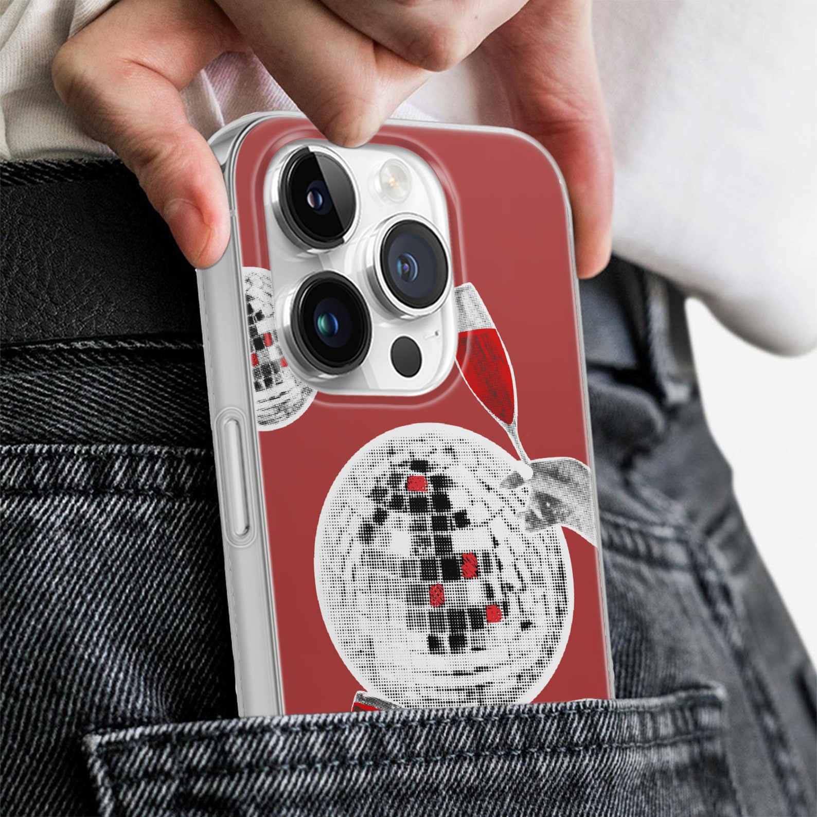 70's Disco Ball Phone Case Retro Party Cover for iPhone 15 Pro, 14 Plus ...