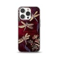 Crimson Dragonfly Phone Case Boho Red Velvet cover fits iPhone 17 Pro Max 16 13 mini Samsung S25 Fe S24 A53 S21 S23 Ultra, Google pixel 10 9 product logo