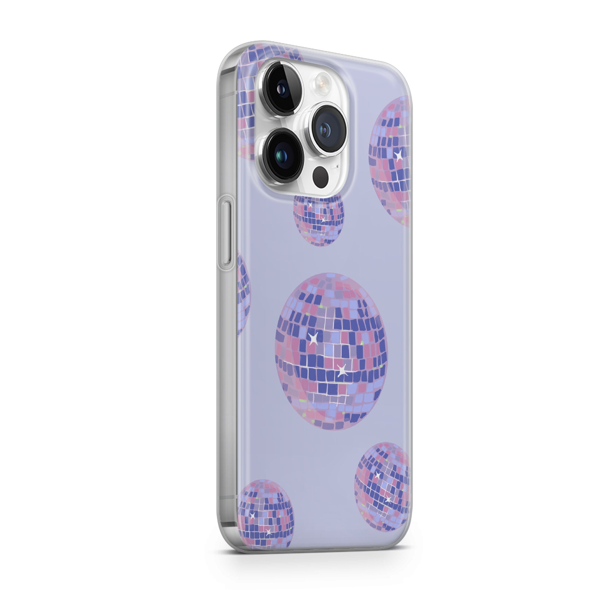 70's Disco Ball Phone Case Retro Party Cover for iPhone 15 Pro, 14 Plus ...
