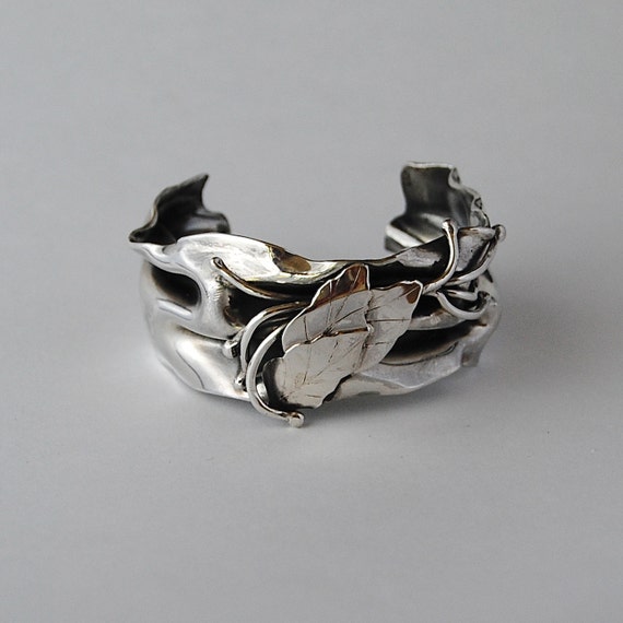 Items similar to Sterling Silver Statement Cuff on Etsy