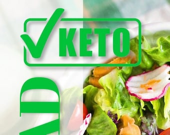 Ensalada Keto fácil y rápida - Libro de cocina de ensalada Keto Recetas deliciosas y saludables para bajar de peso