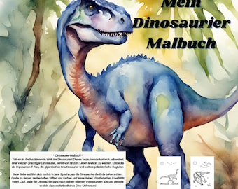 My Dinosaur Coloring Book