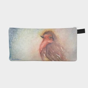 Robin Small Cosmetic Clutch Wallet Bag por Bonnie Karr~Schuerhoff