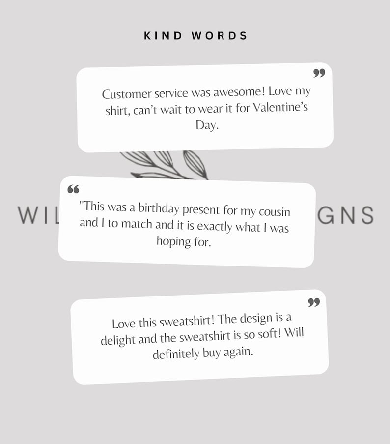 May include: Three customer reviews with quotes about a product. The reviews are positive and mention the product's quality, design, and comfort.