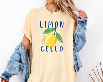 Limoncello T-Shirt, Italian Summer, Amalfi Coast Tee