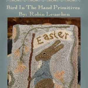 Rabbit Parade Punch Needle Pattern