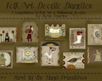 Folk Art Doodle Dandies