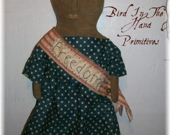 Primitive Americana Freedom Doll Epattern