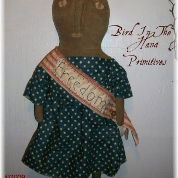 Primitive Americana Freedom Doll Epattern