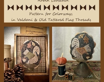 Sammy Squirrel Punch Needle Pattern Digital