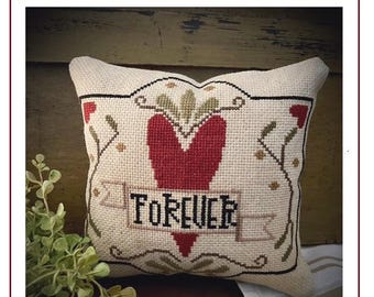 Forever Valentine Cross Stitch Pattern
