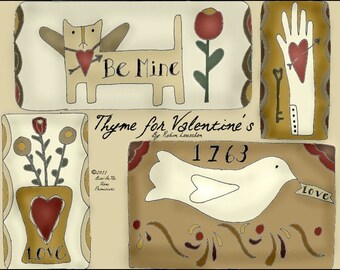 Thyme For Valentine's Doodle Booklet