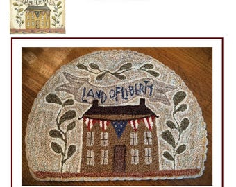 Land Of Liberty Punch Needle
