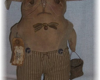 Buford Primitive Bunny E Pattern