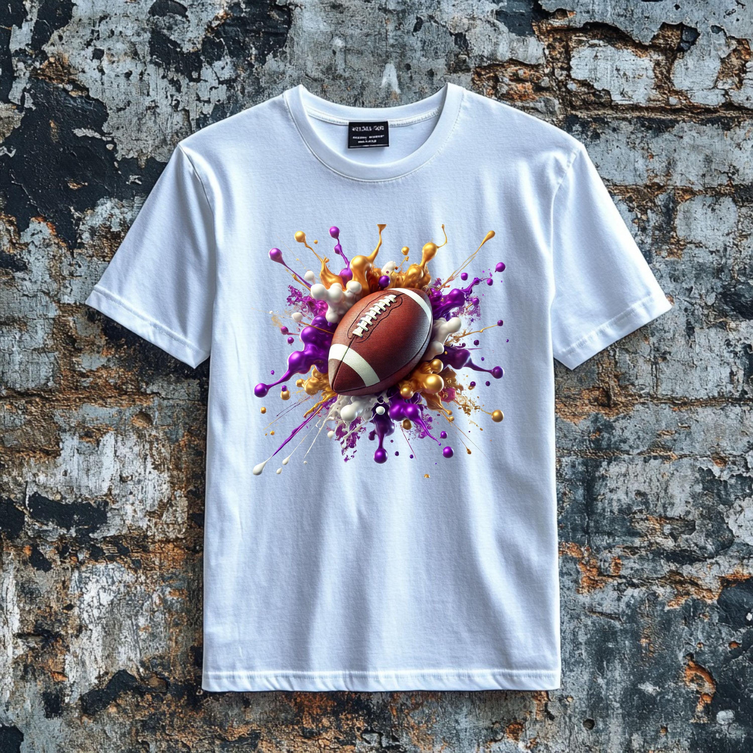 Football Splash Art: Team Colors PNG Clipart (digital Download). - Etsy