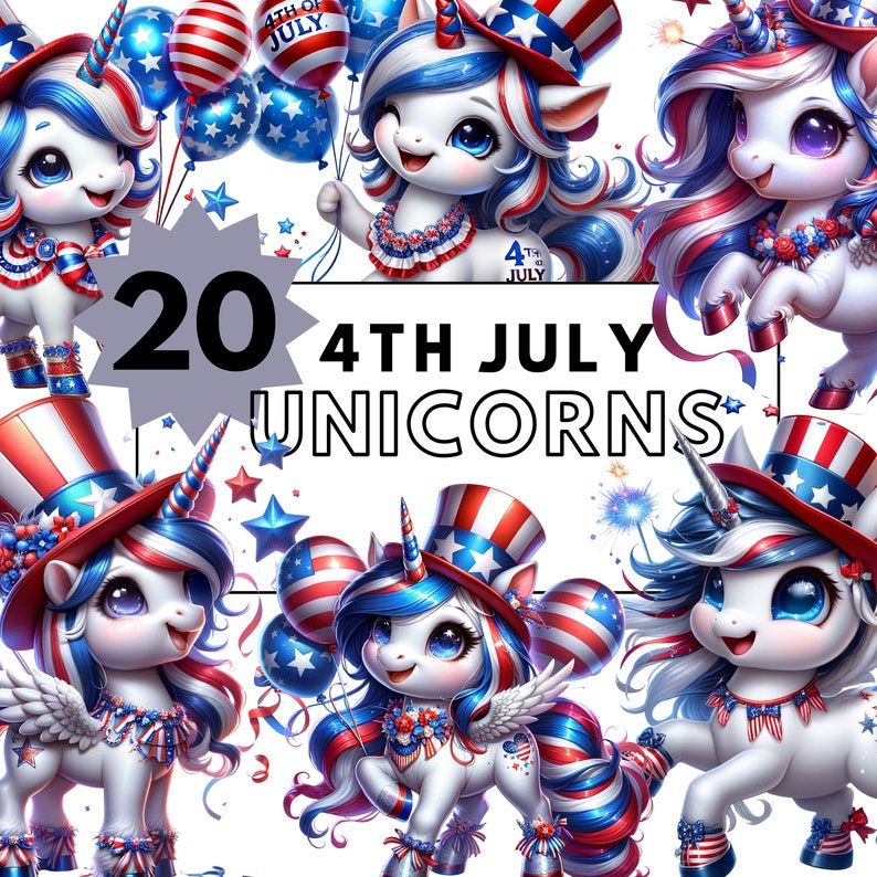 unicorn 4th of july dress