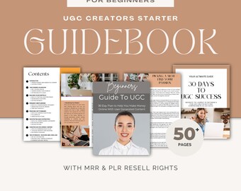 UGC Step By Step GuideBook for Beginners