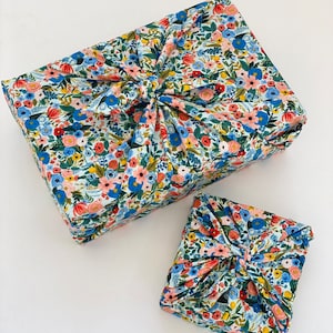 Furoshiki / Eco Friendly Gift Wrap / Wrapping Cloth / Rifle Paper Co Wrap / Reusable Gift Wrap / Unique Wrapping Ideas