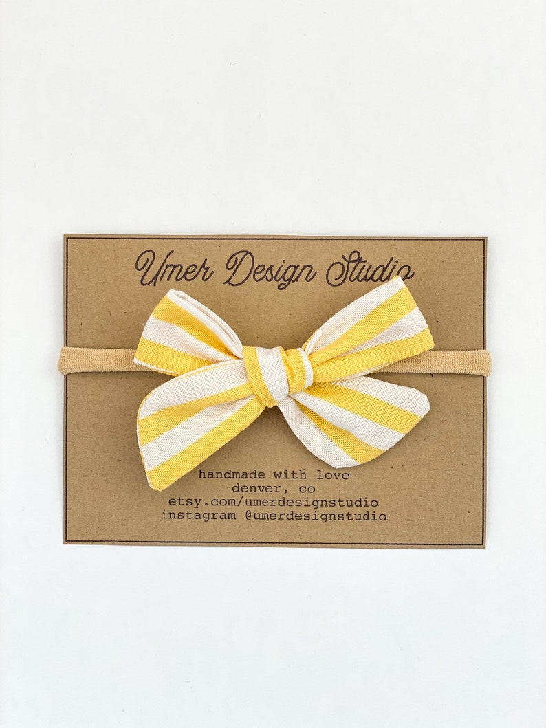 Baby soft Headband Toddler Bow Clip option Hair Accessory for Baby Rifle Paper co Baby bow