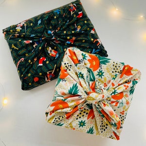 How to make a reusable giftwrap - Furoshiki Wrapping Cloth