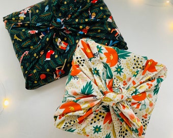 Furoshiki / Eco Friendly Gift Wrap / Wrapping Cloth / Rifle Paper Co Wrap / Reusable Gift Wrap / Unique Wrapping Ideas