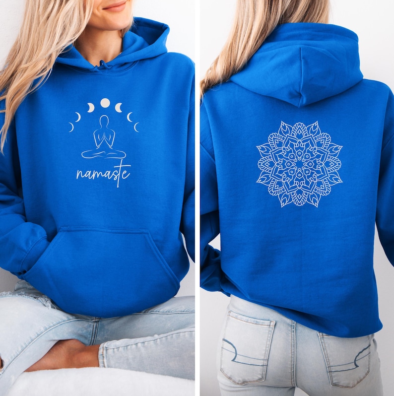 Bequemer Hoodie für Frauen als Yoga Geschenk und Motivation für den Alltag