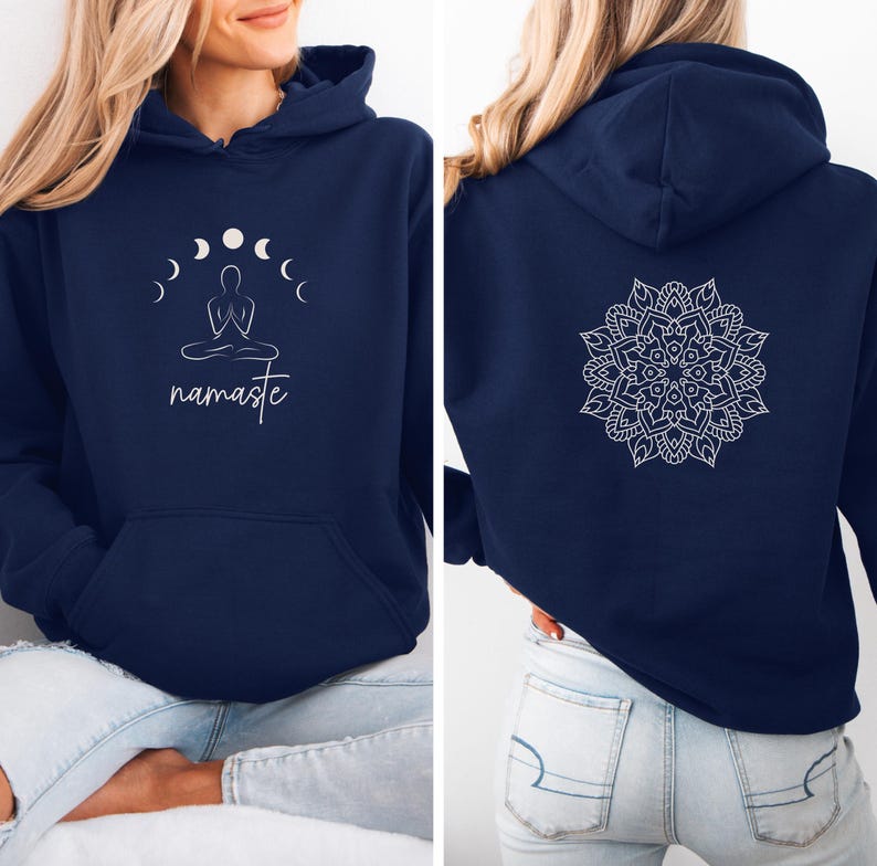 Spiritueller Damen Hoodie als Geschenk für Yoga-Liebhaberinnen