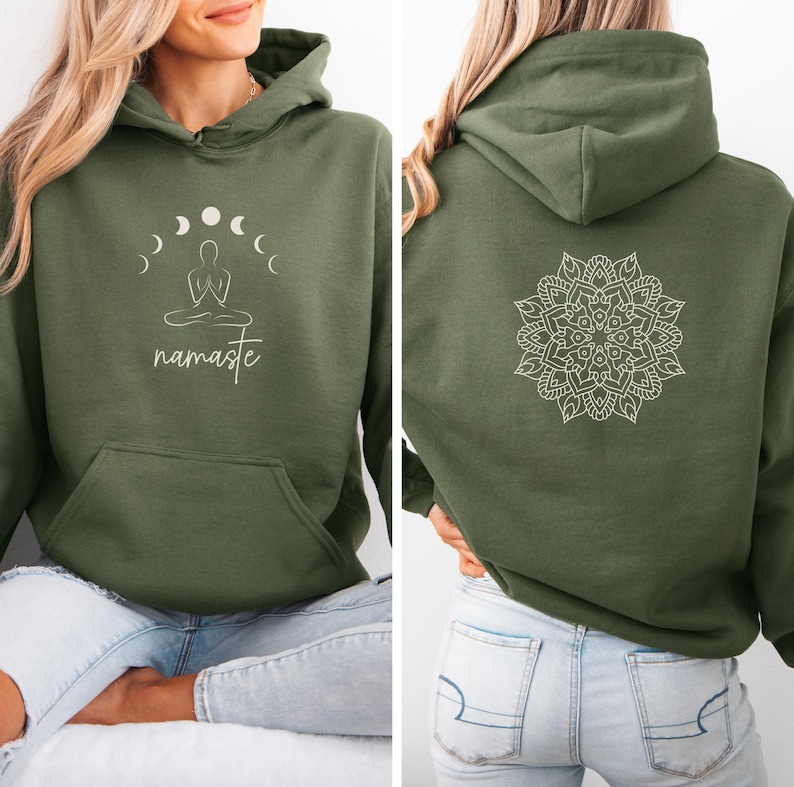 Gemütlicher Herbst Hoodie für Damen mit positiver und spiritueller Botschaft