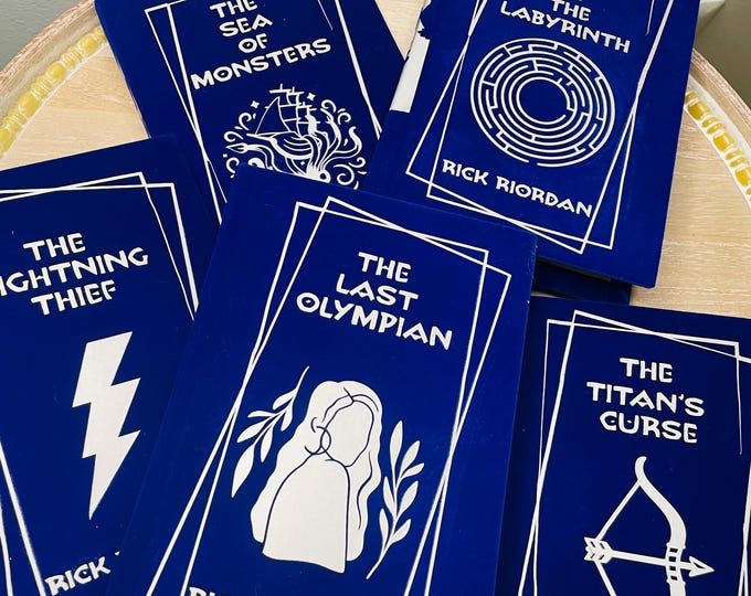 Percy Jackson and the Olympians Book Rebind Set Books 1-5 - Etsy